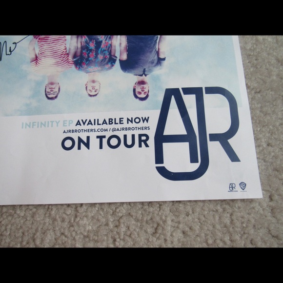 Signed AJR poster - Picture 5 of 5